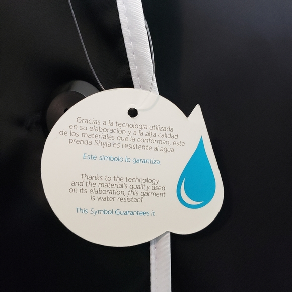 M.I.B Making It Big Water Resistant Belted Jacket Plus Size 4x - Picture 7 of 12